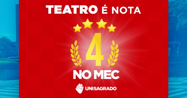 Curso de Teatro é avaliado nota de excelência no