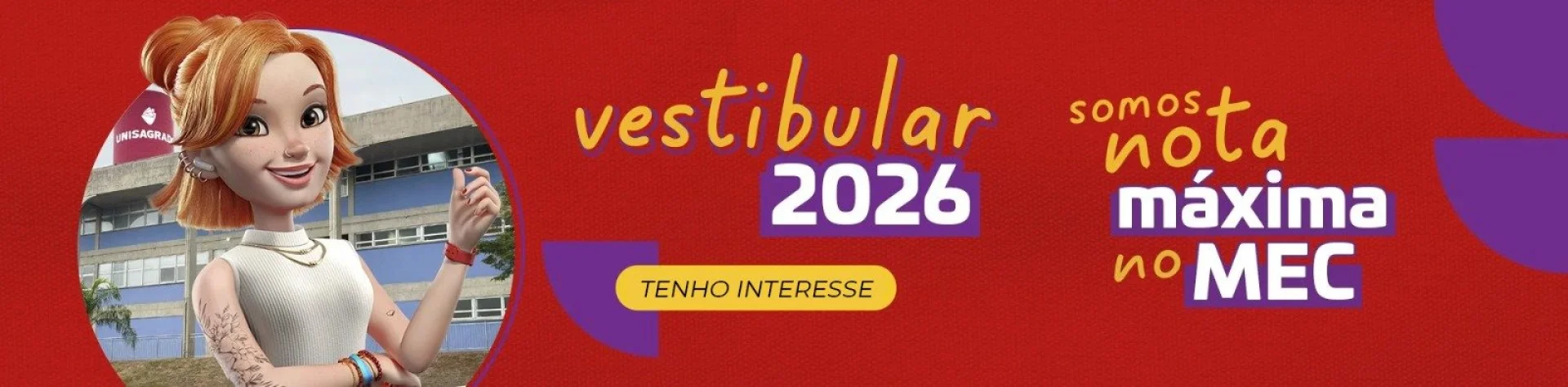 Banner topo vestibular