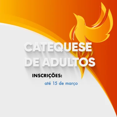 Inscries abertas para catequese de adultos na USC