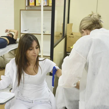 USC realiza campanha de doao de sangue e medula ssea