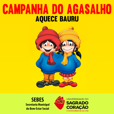 Campus da USC tem 7 pontos de coleta para Campanha do Agasalho