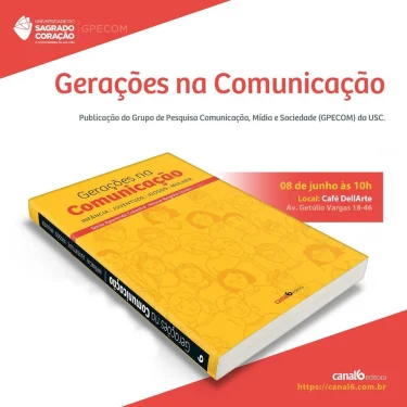 Grupo de Pesquisa da USC lana livro sobre as geraes na comunicao