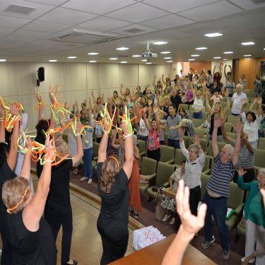 Alegria e ternura marcaram a Aula Inaugural da UATI