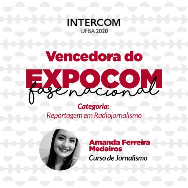 Estudante de Jornalismo do UNISAGRADO conquista maior prêmio de comunicação do país