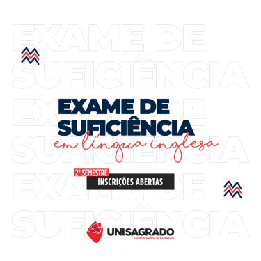 Inscrições abertas para as Provas de Suficiência de Estudos em Língua Inglesa
