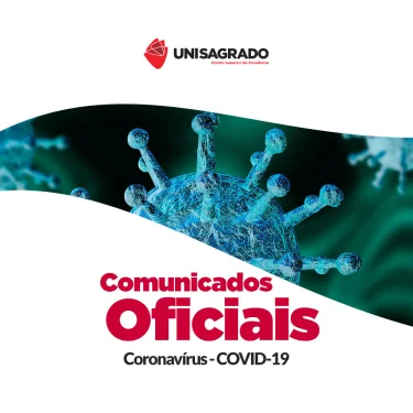 NOTA OFICIAL DO UNISAGRADO - COMUNICADO DA REITORIA  31/03/2021