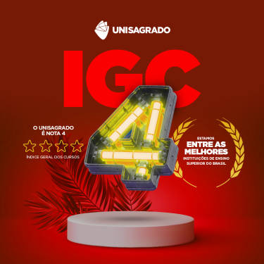 UNISAGRADO é conceito 4 no MEC