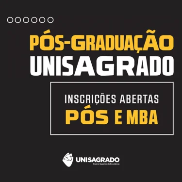 Inscries abertas para os cursos de Ps-Graduao do UNISAGRADO