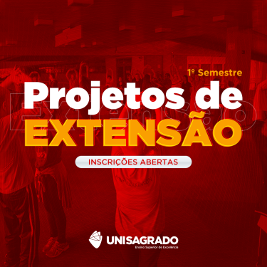 Inscrições abertas para os Projetos de Extensão do 1º semestre de 2022