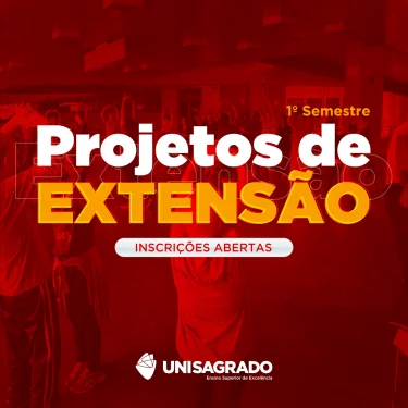 Inscries abertas para os Projetos de Extenso do 1 semestre de 2022