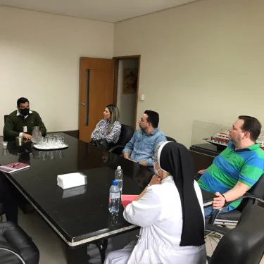 UNISAGRADO visita Hospital Nossa Senhora da Divina Providncia para futura parceria em expedies na Amaznia