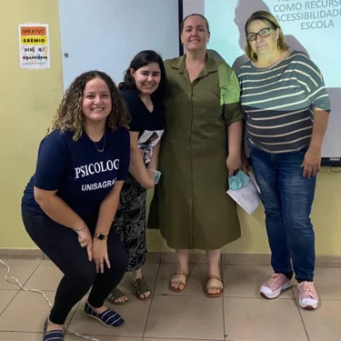 Projeto de extenso ministra capacitao sobre audiodescrio nas escolas