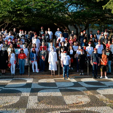 Campanha Dia do Corao rene comunidade do UNISAGRADO em evento solidrio no bairro Jardim Manchester