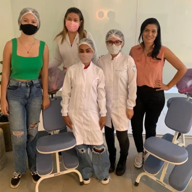 Cursos da Sade realizam Semana da Sade e Bem-Estar na Empresa Finch de Bauru