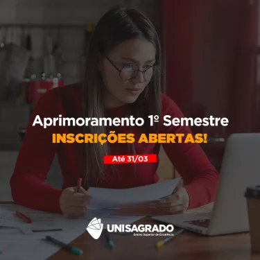 Inscries abertas para o Aprimoramento do primeiro semestre de 2022