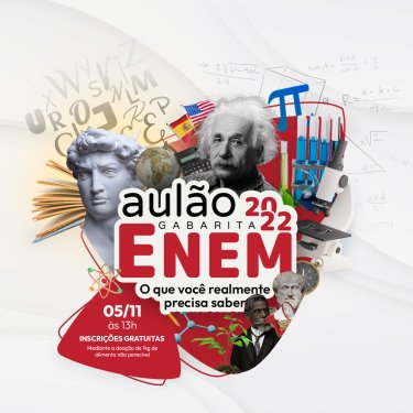 Aulão Gabarita ENEM do UNISAGRADO está com inscrições abertas
