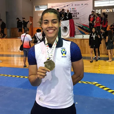Estudante de Fisioterapia vence os Jogos Pan-Americanos Universitrios 2022