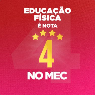 Curso de Educação Física é reconhecido com nota de excelência no MEC