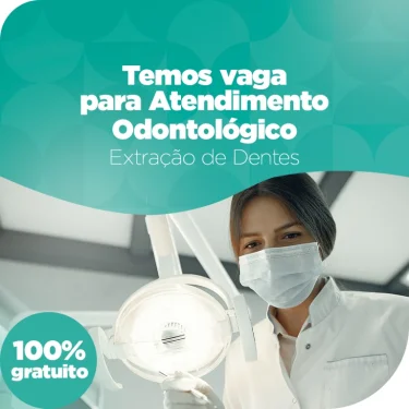 Vagas abertas para atendimento odontolgico gratuito