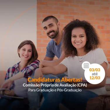 Eleio para representante discente da Comisso Prpria de Avaliao (CPA)