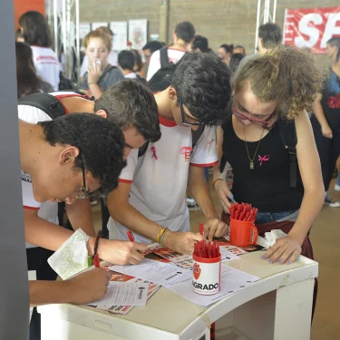 UNISAGRADO participou da Festa da Cincia no dia 25 de outubro