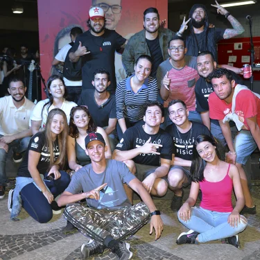 Recepo aos estudantes contou com programao especial