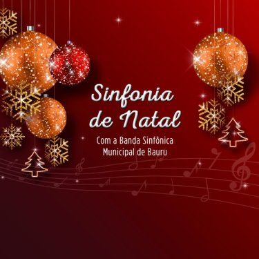 Sinfonia de Natal já tem data marcada!