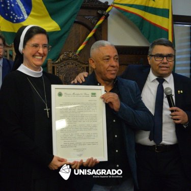 UNISAGRADO recebe Moção de Aplausos na Câmara Municipal de Bauru
