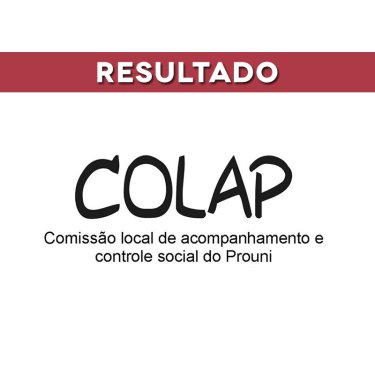 Representantes e suplentes eleitos para a COLAP