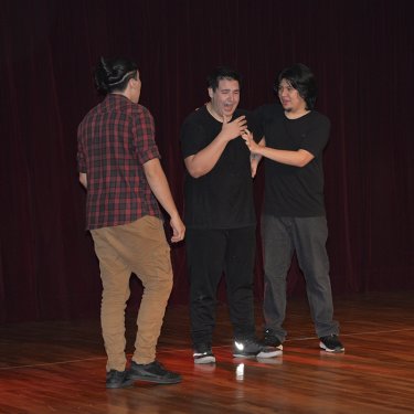 Risada e improviso com o grupo “Só Nós 5”  no “Quinta Cultural”