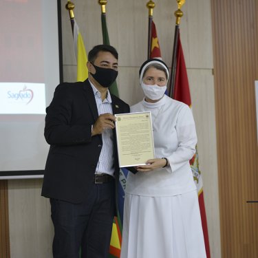 Instituto das Apóstolas do Sagrado Coração de Jesus recebe moção de aplauso da Câmara Municipal de Bauru