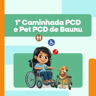 UNISAGRADO apoia 1 Caminhada PCD e Pet PCD em Bauru