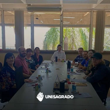Reitoria do UNISAGRADO realiza encontro com responsveis de setores