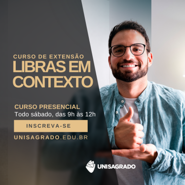 UNISAGRADO oferece curso presencial de curta duração: LIBRAS EM CONTEXTO
