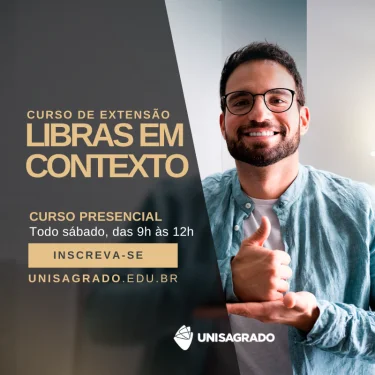 UNISAGRADO oferece curso presencial de curta durao: LIBRAS EM CONTEXTO