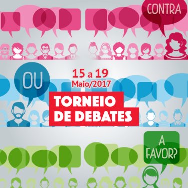 Inscrições abertas para participação no Torneio de Debates