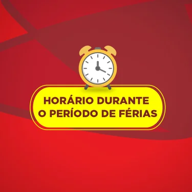 Horrio durante o perodo de frias