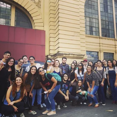 Estudantes realizam visita tcnica  So Paulo