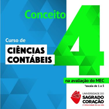 Ciências Contábeis da USC é conceito 4 na avaliação do MEC