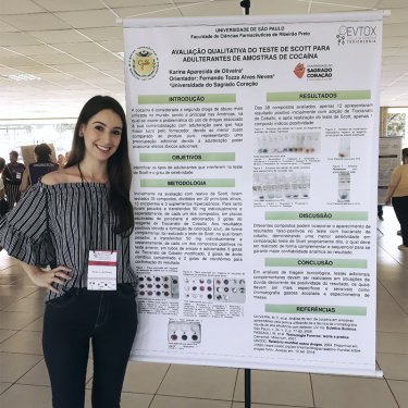 Formanda de Farmácia da USC na VIII Escola de Verão em Toxicologia