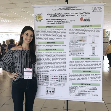 Formanda de Farmcia da USC na VIII Escola de Vero em Toxicologia