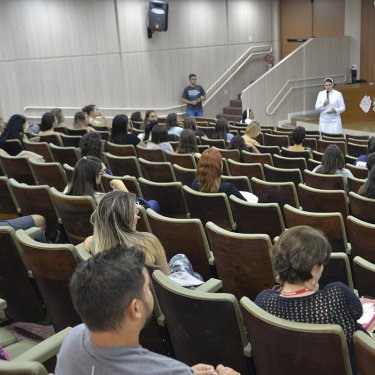 Reunião inaugural com alunos extensionistas