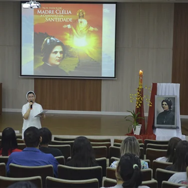 6 catequese em preparao  Beatificao de Madre Cllia na USC