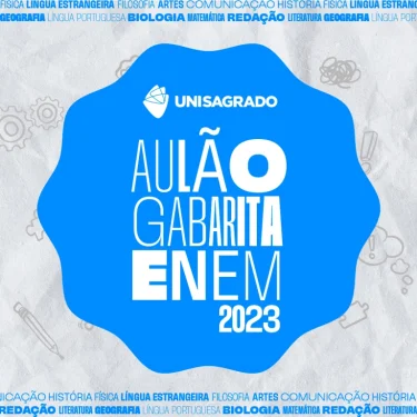 Aulo Gabarita ENEM do UNISAGRADO abre 500 vagas gratuitas