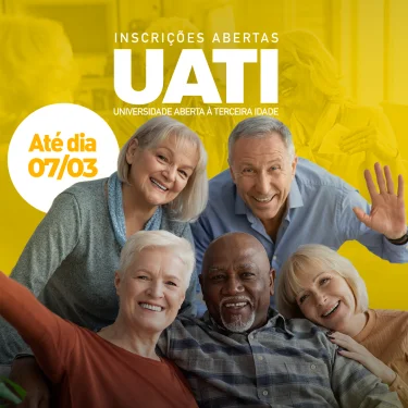 Inscries abertas para Universidade Aberta  Terceira Idade