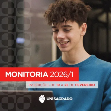 Inscri��es abertas para Monitorias do 1� semestre de 2026