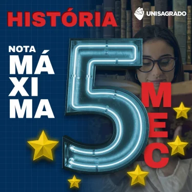 Curso de HISTRIA do UNISAGRADO recebe nota mxima do MEC