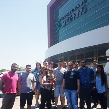 Estudantes de Administração realizam visita técnica ao Boulervard Shopping Nações