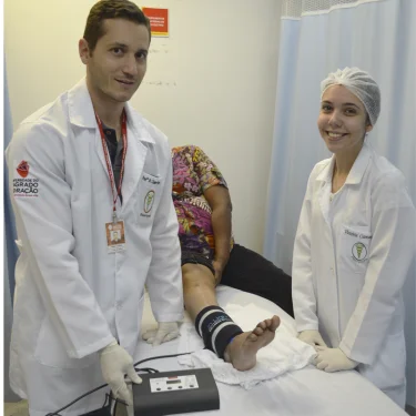 Parceria internacional na rea de laserterapia