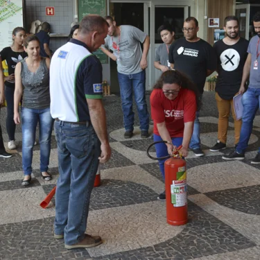 USC realizou Treinamento da Brigada de Incndio